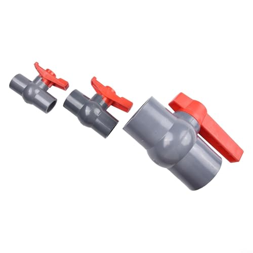 PVC-Kugelhahn für Wasserversorgungsrohr Schiebeausführung mit Klebeanschluss (40mm) von VersaGenius