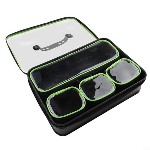 Robuste EVA-Angeltasche für alle Ihre Outdoor-Aktivitäten, inklusive 5 Aufbewahrungsboxen für Fische und Ausrüstung von VersaGenius
