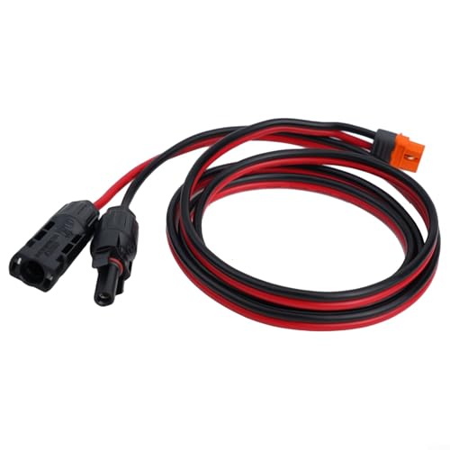 Solar-Verlängerungskabel 12AWG XT60i Signal-Pin Buchse auf Solar-Ladeanschluss Stromkabel für Solarmodule von VersaGenius