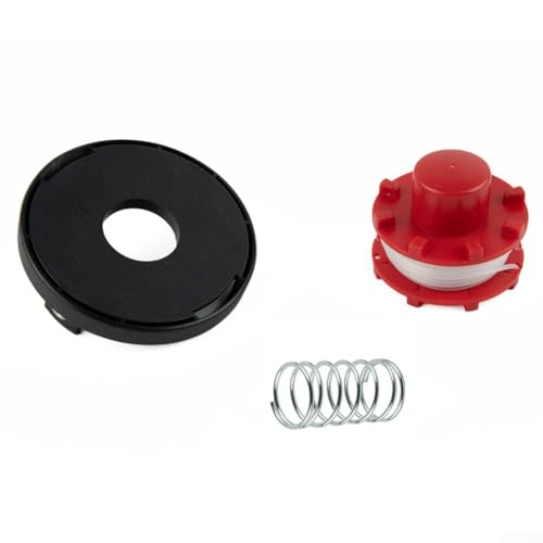 Trimmerspule Fadenspule Set für CE-CT 36/30 LI E SOLO und für AGILLO 36/255 BL Ersatzteile mit Kappenabdeckung und Feder 8M Länge Trimmerspule Fadenspule Set für CE-CT 36/30 LI E SOLO und für AGILLO 36/255 BL Ersatzteile mit Kappenabdeckung und Feder 8M Länge von VersaGenius
