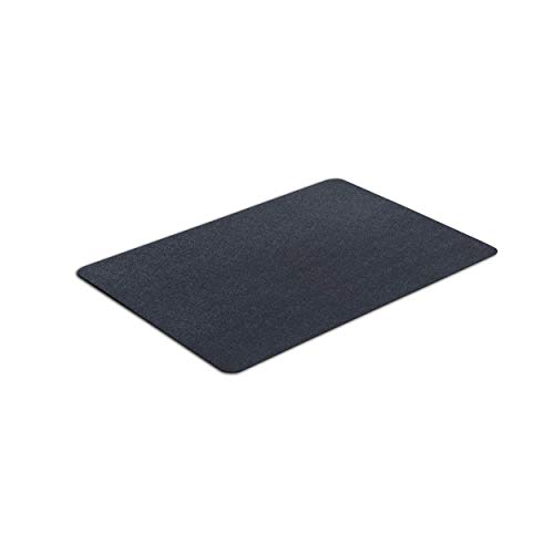 VERSATEX Mehrzweck-Bodenmatte aus recyceltem PVC für den Innen- und Außenbereich, Allzweckmatte für Eingangsbereich, Werkzeugbank, Garage, Unterspüle, Terrasse und Türmatte; 61 x 91,4 cm, Schwarz von VERSATEX