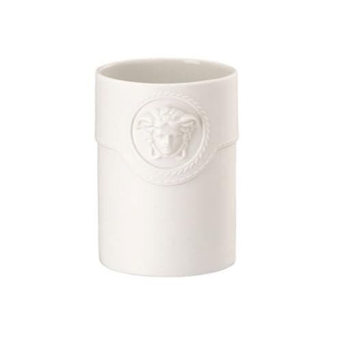 [W0725] La Medusa Mini White Vase 10 cm von Versace