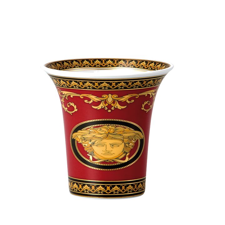 Vase 'Medusa' rot H 18 cm von Versace