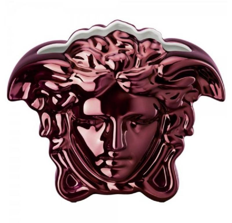Versace Dekovase by Rosenthal Vase Medusa Grande Fuchsia (15cm) von Versace