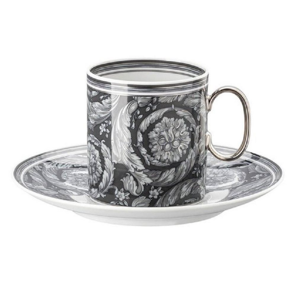 Versace Tasse by Rosenthal Kaffeetasse mit Untertasse Barocco Haze (2-teilig) von Versace