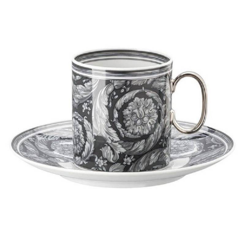 Versace Tasse by Rosenthal Kaffeetasse mit Untertasse Barocco Haze (2-teilig) von Versace