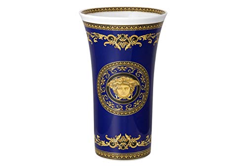 Versace Vase 26 cm Medusa blue von Versace