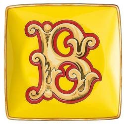 Versace by Rosenthal - Schale, Teller, Schälchen - Holiday Alphabet - B - 12 x 12 cm - Porzellan von Versace