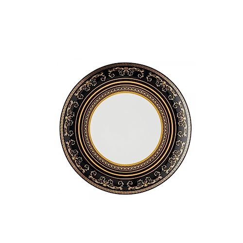 Versace by Rosenthal - Speiseteller - Virtus Gala - Porzellan - Farbe: Black - (ØxH): 28 x 2,9 cm von Versace