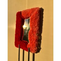 Handtufted Fuzzy Spiegel von VersalStore
