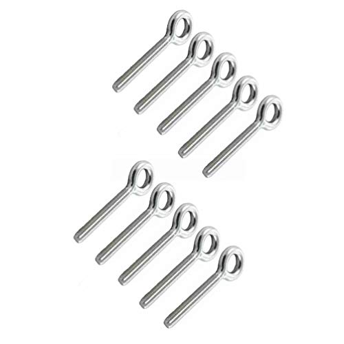 10 Stück Ösenschraube M6 x 71 mm Edelstahl V4A 10 Stück Ösenschraube M6 x 71 mm Edelstahl V4A von Versandbox24