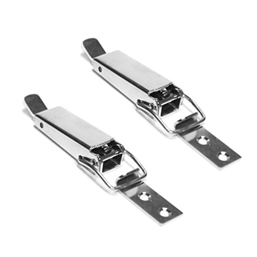 2 Stück Edelstahl Hebelverschluß klein V2A Spannverschluss Kistenverschluss lange Form 2 Stück Edelstahl Hebelverschluß klein V2A Spannverschluss Kistenverschluss lange Form von Versandbox24