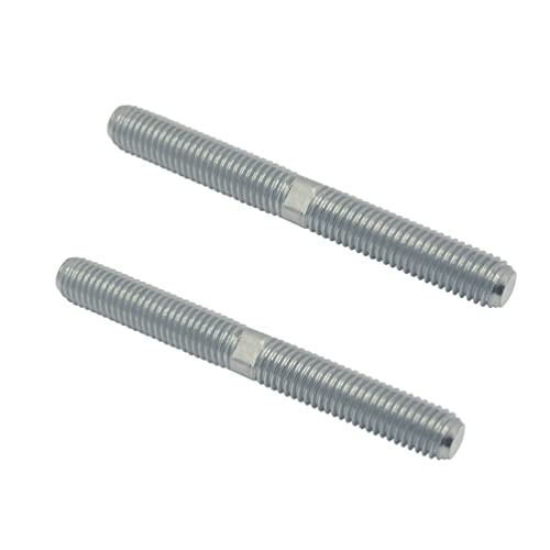 2 Stück Gewindebolzen M4 Edelstahl A4 rechts links Gewinde 2 Stück Gewindebolzen M4 Edelstahl A4 rechts links Gewinde von Versandbox24