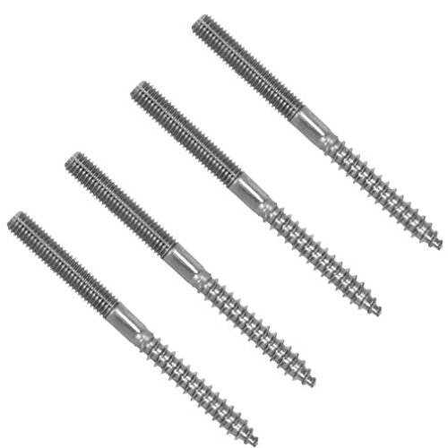 4 Stück M5x80 Edelstahl A4 Stockschraube Rechtsgewinde Stockschrauben Schraubstifte Gewinde Schraube Stift 4 Stück M5x80 Edelstahl A4 Stockschraube Rechtsgewinde Stockschrauben Schraubstifte Gewinde Schraube Stift von Versandbox24