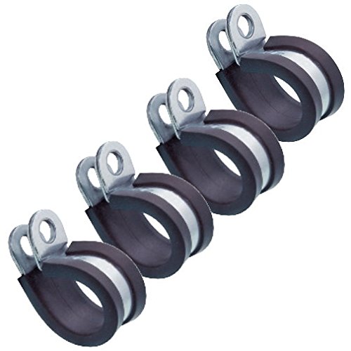 4 Stück Rohrschelle Edelstahl A2 RSGU Halteschelle P-Clip W4 (12 mm) von Versandbox24