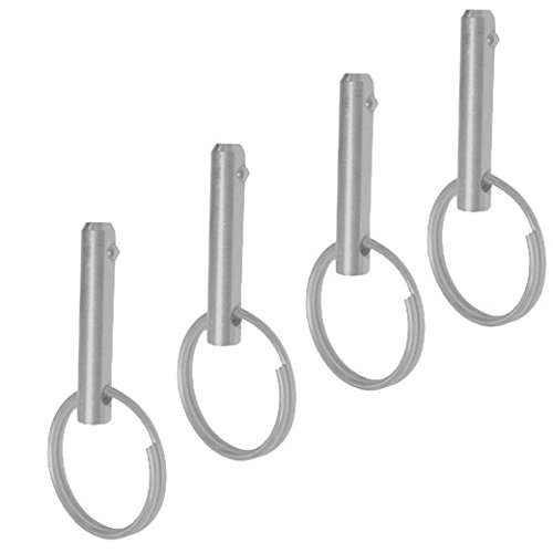 4 Stück Steckbolzen mit Kugelsicherung 8 mm Edelstahl A2 Klappbolzen Ringbolzen Klappsplint Klappstecker 4 Stück Steckbolzen mit Kugelsicherung 8 mm Edelstahl A2 Klappbolzen Ringbolzen Klappsplint Klappstecker von Versandbox24