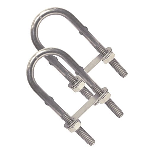 2 Stück U-Bolzen M4 Edelstahl Bügelbolzen Gewindebügel Öse Bügel V2A 2 Stück U-Bolzen M4 Edelstahl Bügelbolzen Gewindebügel Öse Bügel V2A von Versandbox24