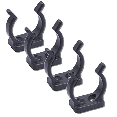 Versandbox24 4 Stück Clip Halter Ø 25 mm Nylon Versandbox24 4 Stück Clip Halter Ø 25 mm Nylon von Versandbox24