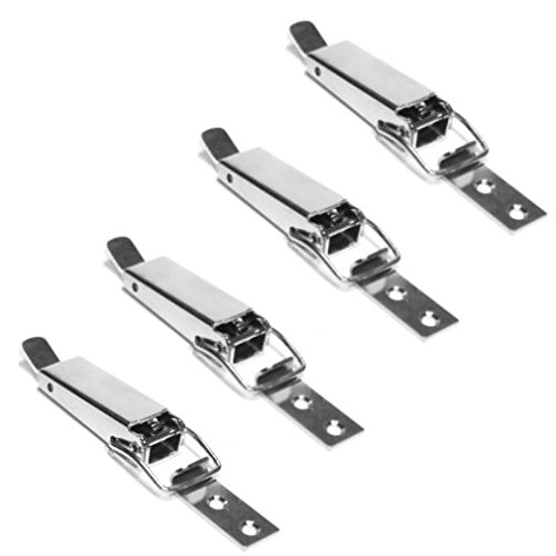 4 Stück Edelstahl Hebelverschluß klein V2A Spannverschluss Kistenverschluss lange Form 4 Stück Edelstahl Hebelverschluß klein V2A Spannverschluss Kistenverschluss lange Form von Versandbox24