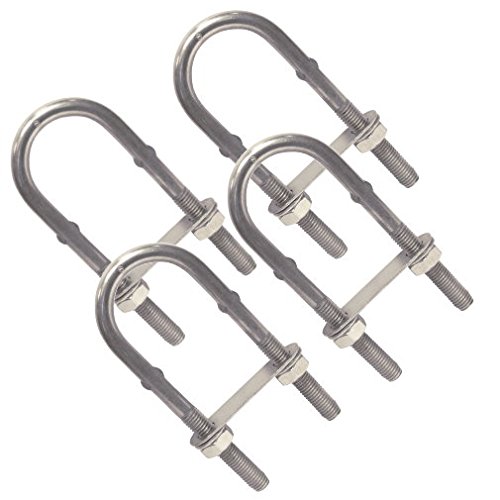 4 Stück U-Bolzen M6 Edelstahl V2A 4 Stück U-Bolzen M6 Edelstahl V2A von Versandbox24