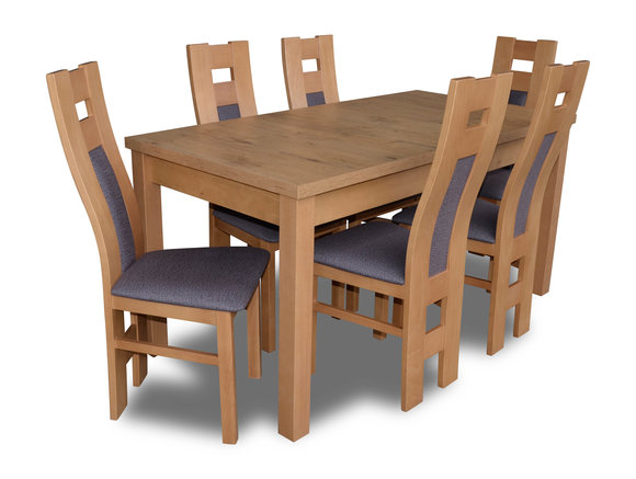 Tische Essgruppe Esszimmer Garnitur Stuhl Set Holz Essgarnituren Tisch 6 Stühle von Versandgruppe 4 (129,00 EUR ) - Deutschland / Österreich / Schweiz