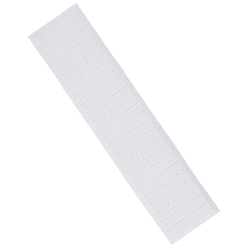 Verschiedene 10 Stück Abdeckleisten für Verteiler für 12 Modulsteckplätze weiß - Weißer selbstlöschlicher Klebestreifen für Verteiler von F-Tronic, Hager, Geier, etc. von Verschiedene