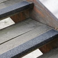 Mehlhose Treppenkantenprofil aus GFK Extra Stark, schwarz, Länge 800 mm von Mehlhose