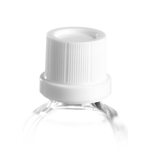 50 x Originalitäts-Schraubverschluss (OV) - weiss - DIN 18 - mit PE-Dichtungsscheibe - für Schraubgewinde 18mm *** Premium-Qualität - besonders hohe Güte und Verarbeitung *** von Verschlüsse