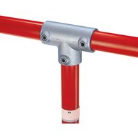 90°-T-Verbinder, 3 Abgänge, Außen-Ø Rohr 33,7 mm von Kee® Klamp