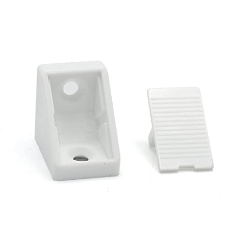 Korpusverbinder Eckverbinder Weiß 100 Stück Kunststoffwinkel universal Wink von Vershy