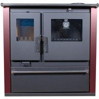 Verso - Holzherd cs Plus – 7,7 kW – Metallplatte oben, bordeauxfarbene Seitenwände und funktionales Design – Energieklasse a Verso - Holzherd cs Plus – 7,7 kW – Metallplatte oben, bordeauxfarbene Seitenwände und funktionales Design – Energieklasse a von Verso