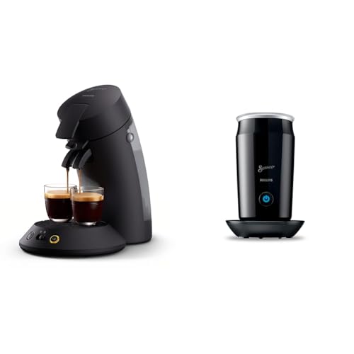 Philips Senseo Original Plus Kaffeepadmaschine & SENSEO Milk Twister – Milchaufschäumer für heißes und kaltes Milchaufschäumen Philips Senseo Original Plus Kaffeepadmaschine & SENSEO Milk Twister – Milchaufschäumer für heißes und kaltes Milchaufschäumen von Versuni