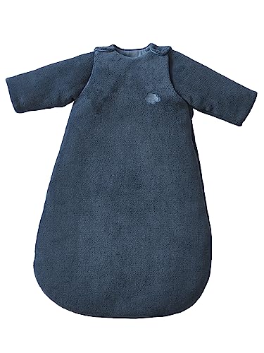 VERTBAUDET Alaska Öko-Tex® Fleece-Schlafsack 6/18 M, Marineblau von Vertbaudet