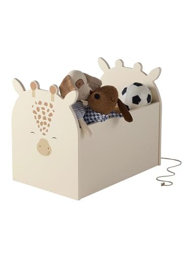 VERTBAUDET GirafebeigeTU Aufbewahrungsbox mit Rollen von Vertbaudet