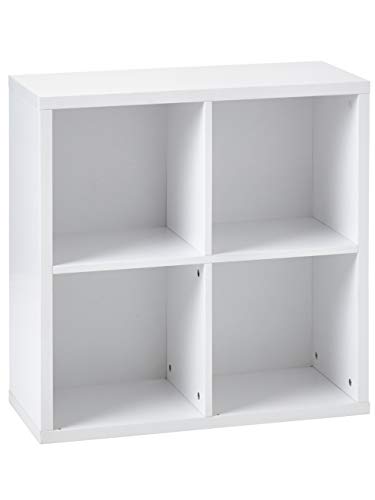 Vertbaudet Kinder Regalelement mit 4 Fächern weiß ONE Size Vertbaudet Kinder Regalelement mit 4 Fächern weiß ONE Size von Vertbaudet