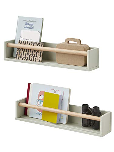 Vertbaudet VERTBAUDET2er-Set Wandregale Konfetti grünONE Size von Vertbaudet