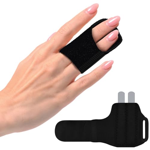 VerteLife Fingerschiene Verbesserte Fingerschutz Schiene Finger Bequemer Fingerbandagen Einstellbar Finger Stabilisator Fingerstütze für Gebrochene Finger oder Arthritis VerteLife Fingerschiene Verbesserte Fingerschutz Schiene Finger Bequemer Fingerbandagen Einstellbar Finger Stabilisator Fingerstütze für Gebrochene Finger oder Arthritis von VerteLife
