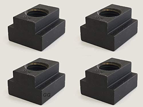 T-Nut Mutter Nutenstein 14 mm M12 DIN 508 4 Set Mutter T-Nut von Vertex