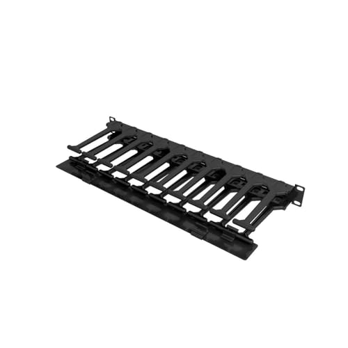 Vertiv 1U x 6 Deept Horizontal Cable Manager, Single-Sided, VRA1023 (Cable Manager, Single-Sided with Cover (Qty 1)) von Vertiv