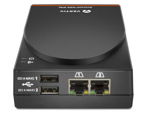 Vertiv Avocent ADX-IPSL104-400 Tastatur/Video/Maus (KVM)-Switch Schwarz (ADX-IPSL104-400) Marke von Vertiv