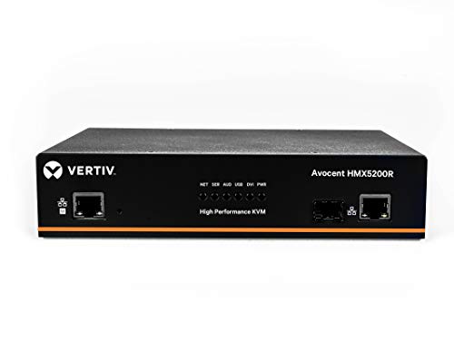 Vertiv Avocent HMX5200R Tastatur/Video/Maus (KVM)-Switch Rack-Einbau Blau - Tastatur/Video/Maus (KVM)-Switches (USB, USB, DVI-D, USB Typ-A, 1920 x 1200 Pixel, 16 Benutzer) von Avocent
