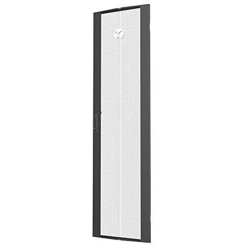 Vertiv Einzeltür perforiert, Breite 600 mm, schwarz von Vertiv