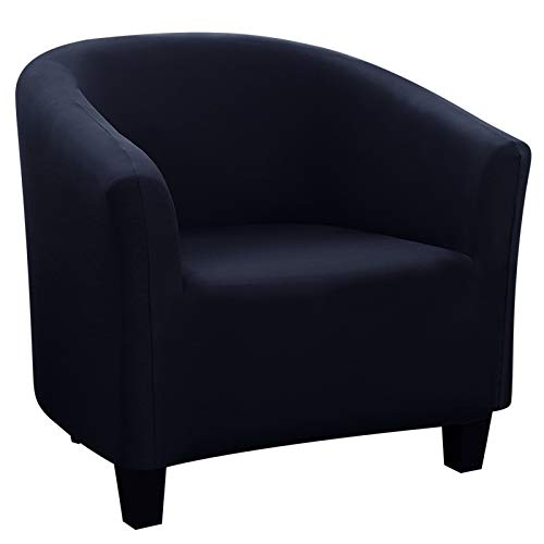 Vertvie Club Chair Schonbezug Sesselschoner Sesselüberwurf Stretch Sofahusse Elastisch Wannenstuhlbezug Sesselüberzug für Clubsessel Loungesessel Cocktailsessel von Vertvie