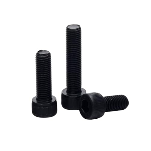 1-100 Stück M1.6/M2/M2.5/M3/M4/M5/M6/M8/M10/M12/M14/M16/M18/M20/M22/M24 12.9er Hochfest-Kohlenstoffstahl-Tassekopf-Innensechskant-Vollgewindeschrauben, M12x45mm 1-100 Stück M1.6/M2/M2.5/M3/M4/M5/M6/M8/M10/M12/M14/M16/M18/M20/M22/M24 12.9er Hochfest-Kohlenstoffstahl-Tassekopf-Innensechskant-Vollgewindeschrauben, M12x45mm von Veruying