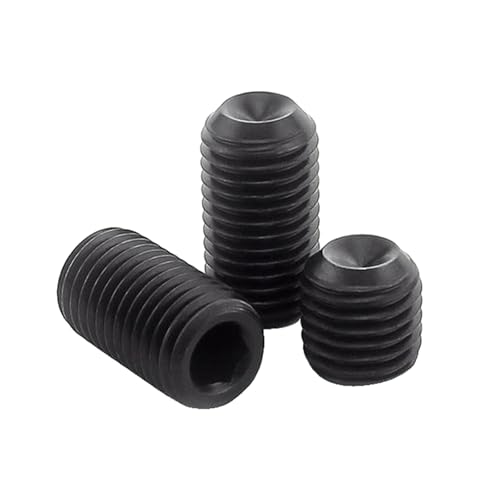 1-20 Stück M6/M8 12.9er Hochfest-Kohlenstoffstahl-Innensechskant-Stellschrauben mit konkavem Ende, M6x45mm von Veruying