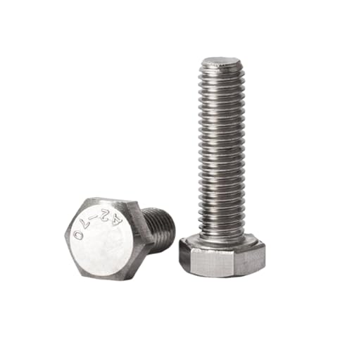 1-50 Stück M2/M2.5/M3/M4/M5/M6/M8/M10/M12/M14/M16/M18/M20 304 Edelstahl-Verlängerte Sechskantkopf-Schrauben, M20x40mm 1-50 Stück M2/M2.5/M3/M4/M5/M6/M8/M10/M12/M14/M16/M18/M20 304 Edelstahl-Verlängerte Sechskantkopf-Schrauben, M20x40mm von Veruying