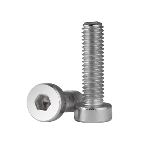 3-60 Stück M3/M4/M5/M6/M8/M10 304 Edelstahl-Kurz-Zylinderkopf-Innensechskantschrauben, M5x10mm 3-60 Stück M3/M4/M5/M6/M8/M10 304 Edelstahl-Kurz-Zylinderkopf-Innensechskantschrauben, M5x10mm von Veruying