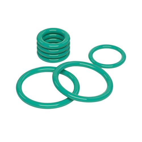 5 Stück O-Ringe aus hochtemperaturbeständigem Fluorkautschuk, Innendurchmesser 208mm, OD 211.6mm, Drahtdurchmesser 1.8mm, verwendet in Automobilen, Hydraulikventilen, Kompressoren, 208x211.6x1.8mm von Veruying