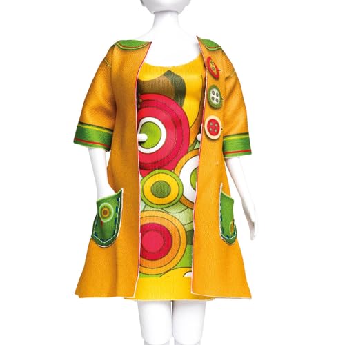 Dress your doll - Puppenkleider selber machen - Level 2 - Betty Funky von Vervaco