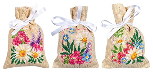 Vervaco Zählmusterpackung Stickset Säckchen Frühlingsblumen 3er DIY Gezählter Kreuzstich Stickpackungen Basteln Erwachsene Kreativ Set 8 x 12 cm Stickset für Anfänger Stoffbeutel zum Sticken Vervaco Zählmusterpackung Stickset Säckchen Frühlingsblumen 3er DIY Gezählter Kreuzstich Stickpackungen Basteln Erwachsene Kreativ Set 8 x 12 cm Stickset für Anfänger Stoffbeutel zum Sticken von Vervaco